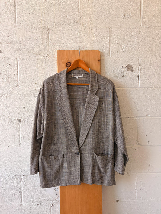 Vtg Tweed Blazer : 12