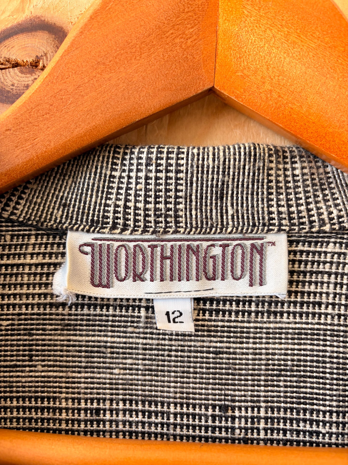 Vtg Tweed Blazer : 12