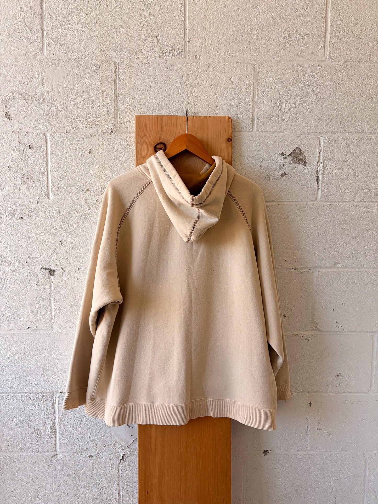 Beige Columbia Hoodie : XXL