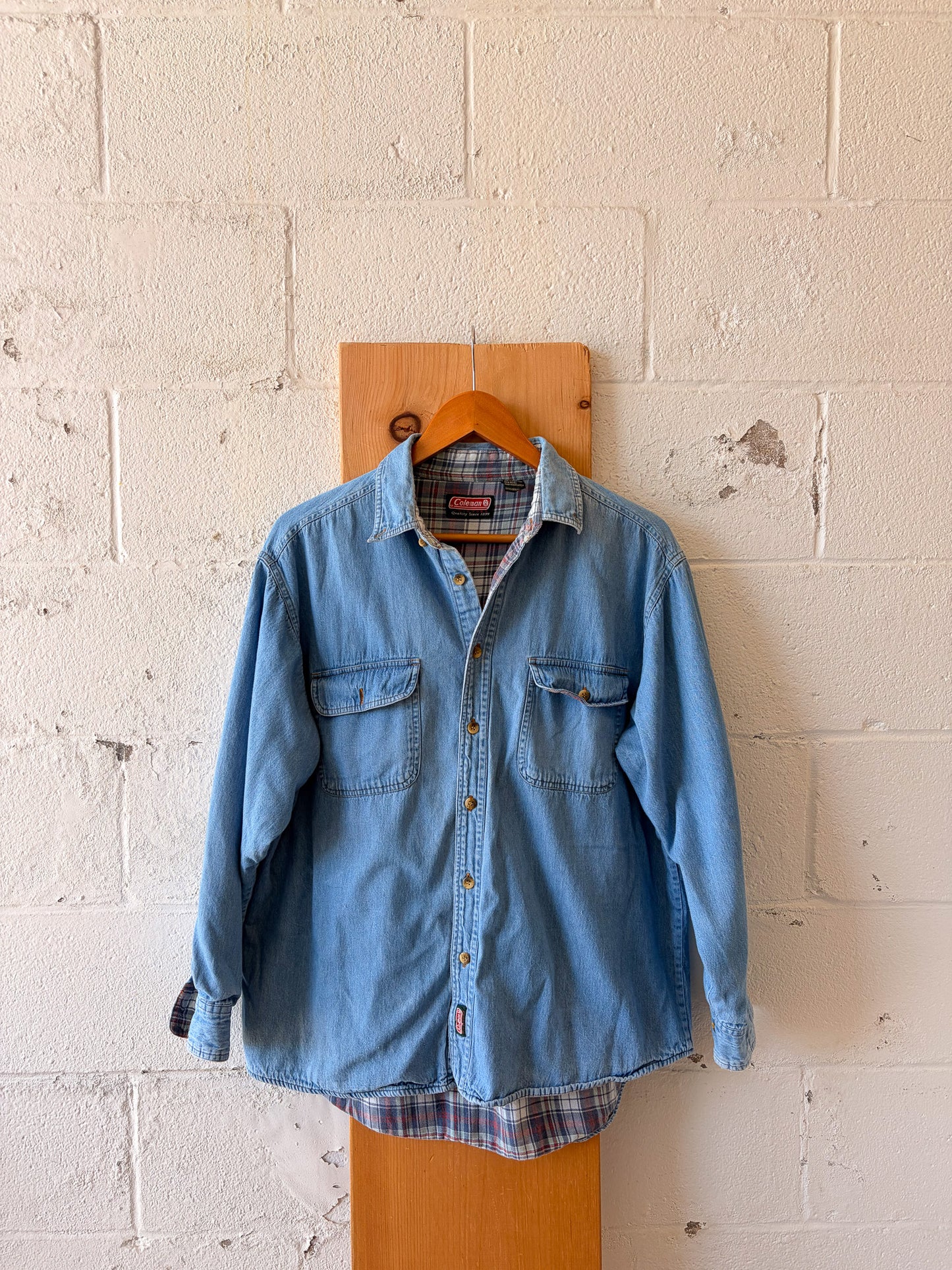 Coleman Heavy Denim Flannel : L