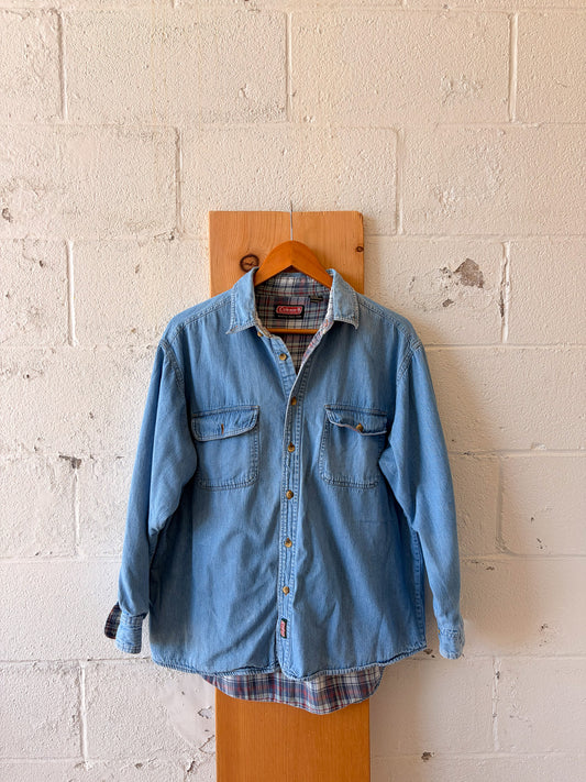 Coleman Heavy Denim Flannel : L
