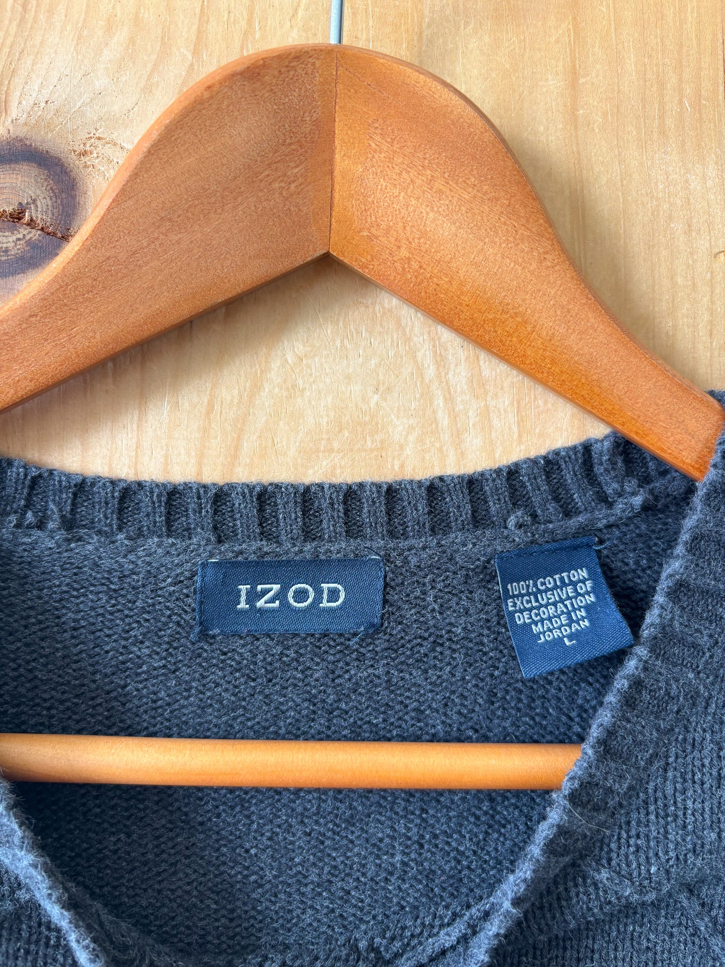 Dark Gray Knit Sweater : L