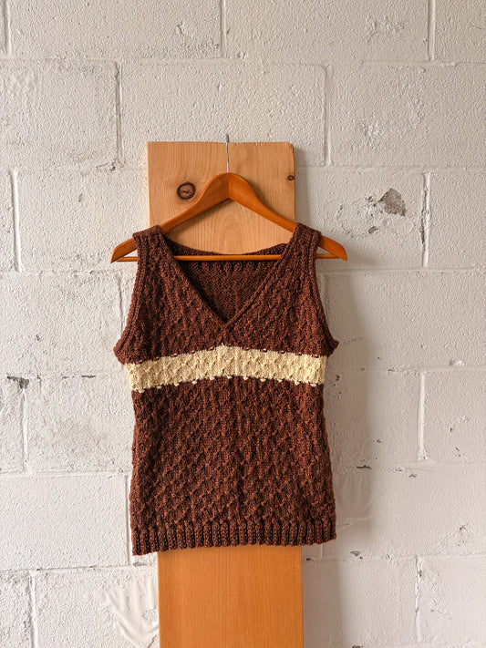 Handmade Sweater Vest : M/L