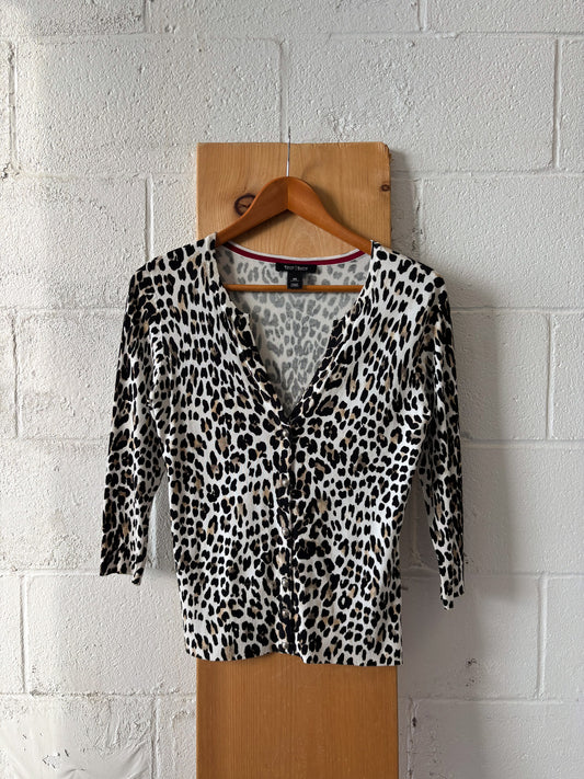 Leopard Print Top : S