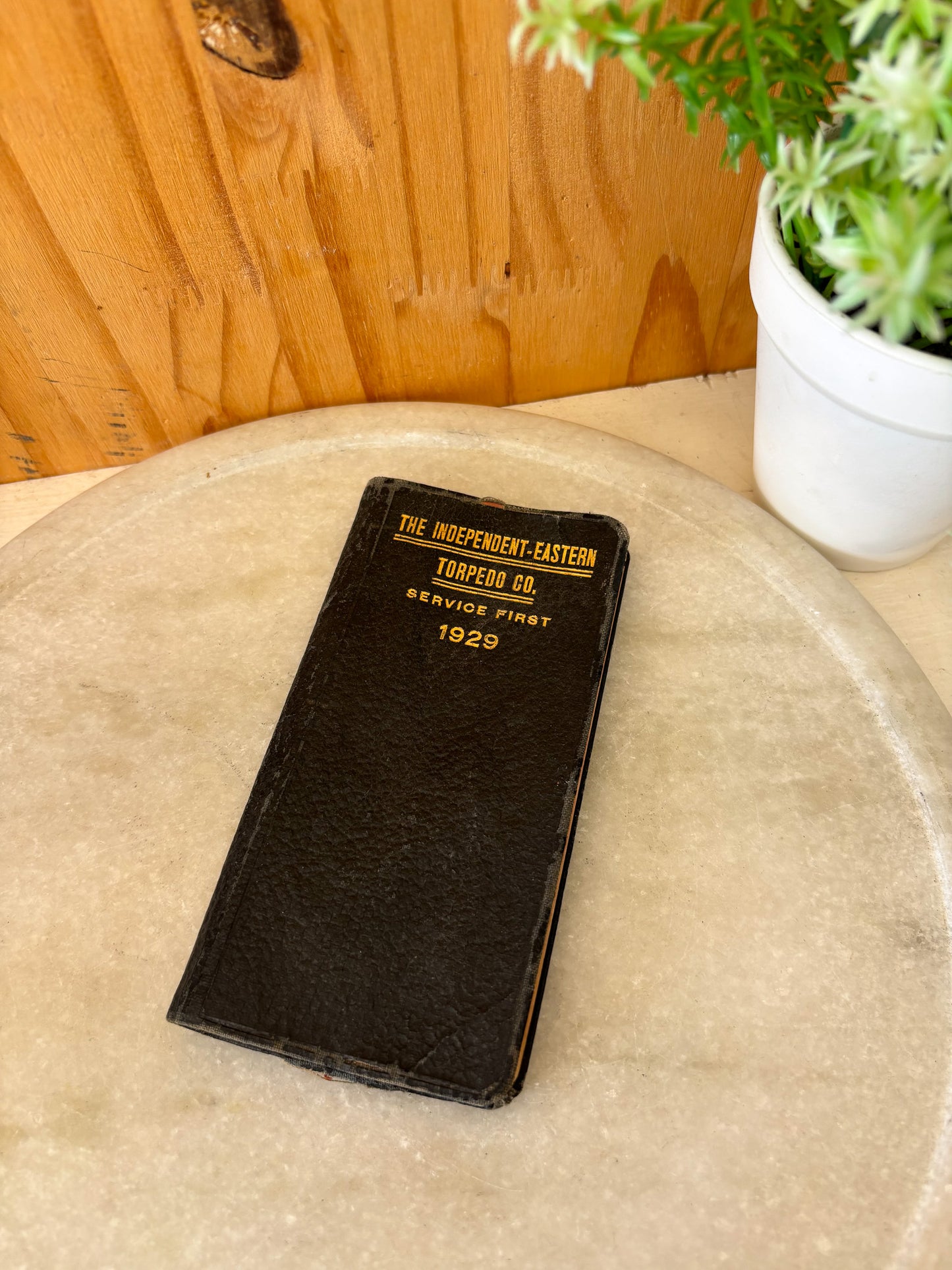 Vtg 1929 Pocket Planner/Reference Book