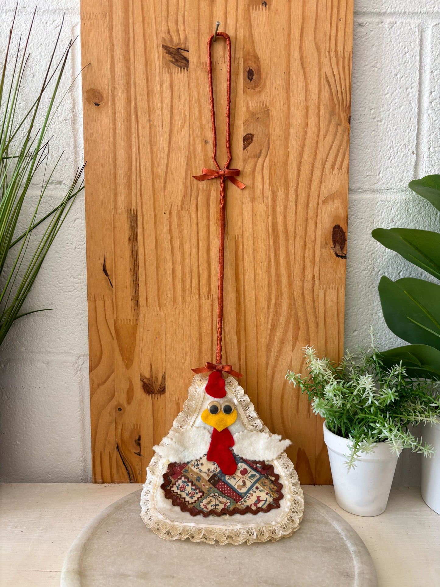 Vtg Chicken Fly Swatter