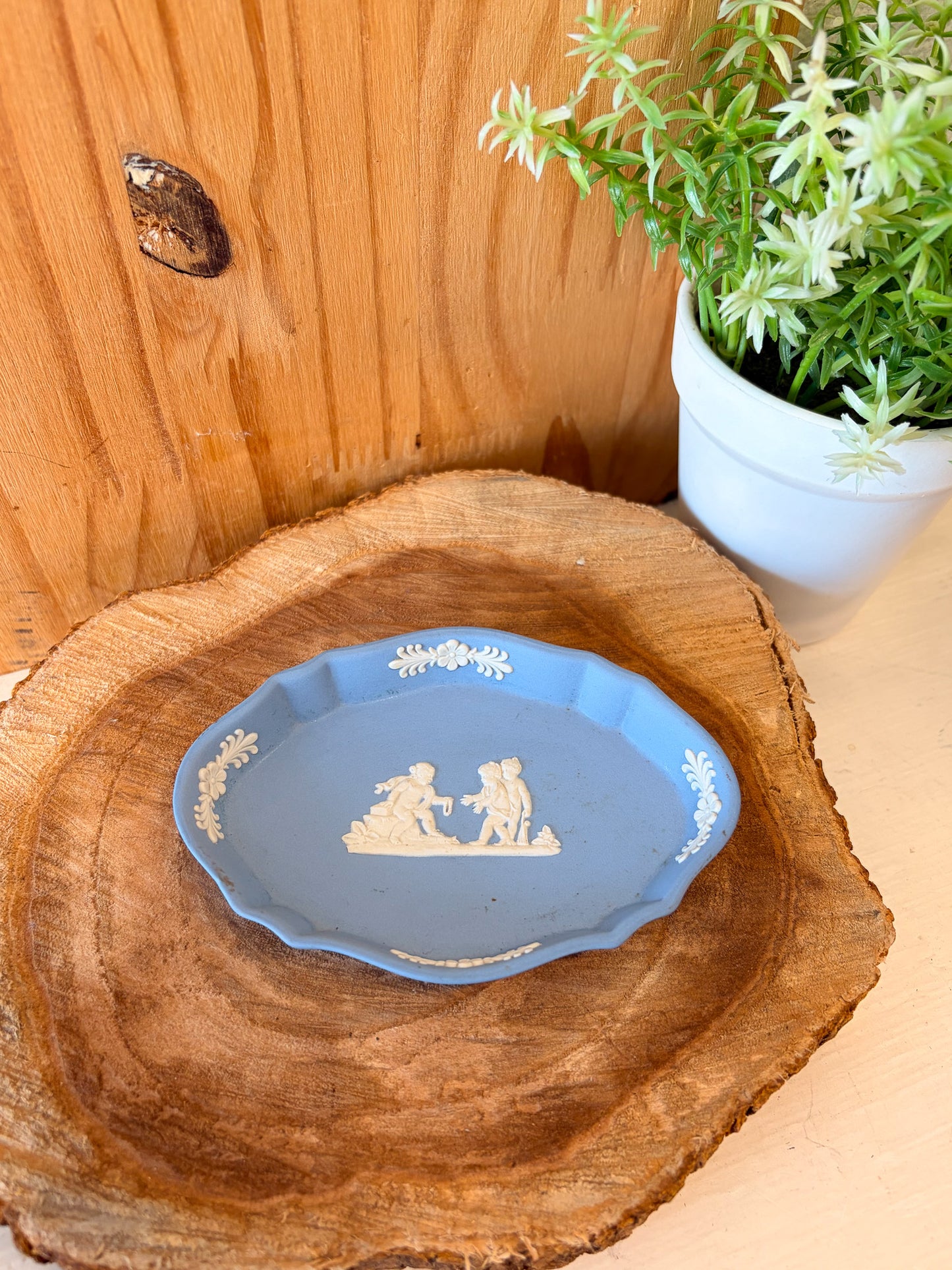 Little Blue Wedgewood Dish