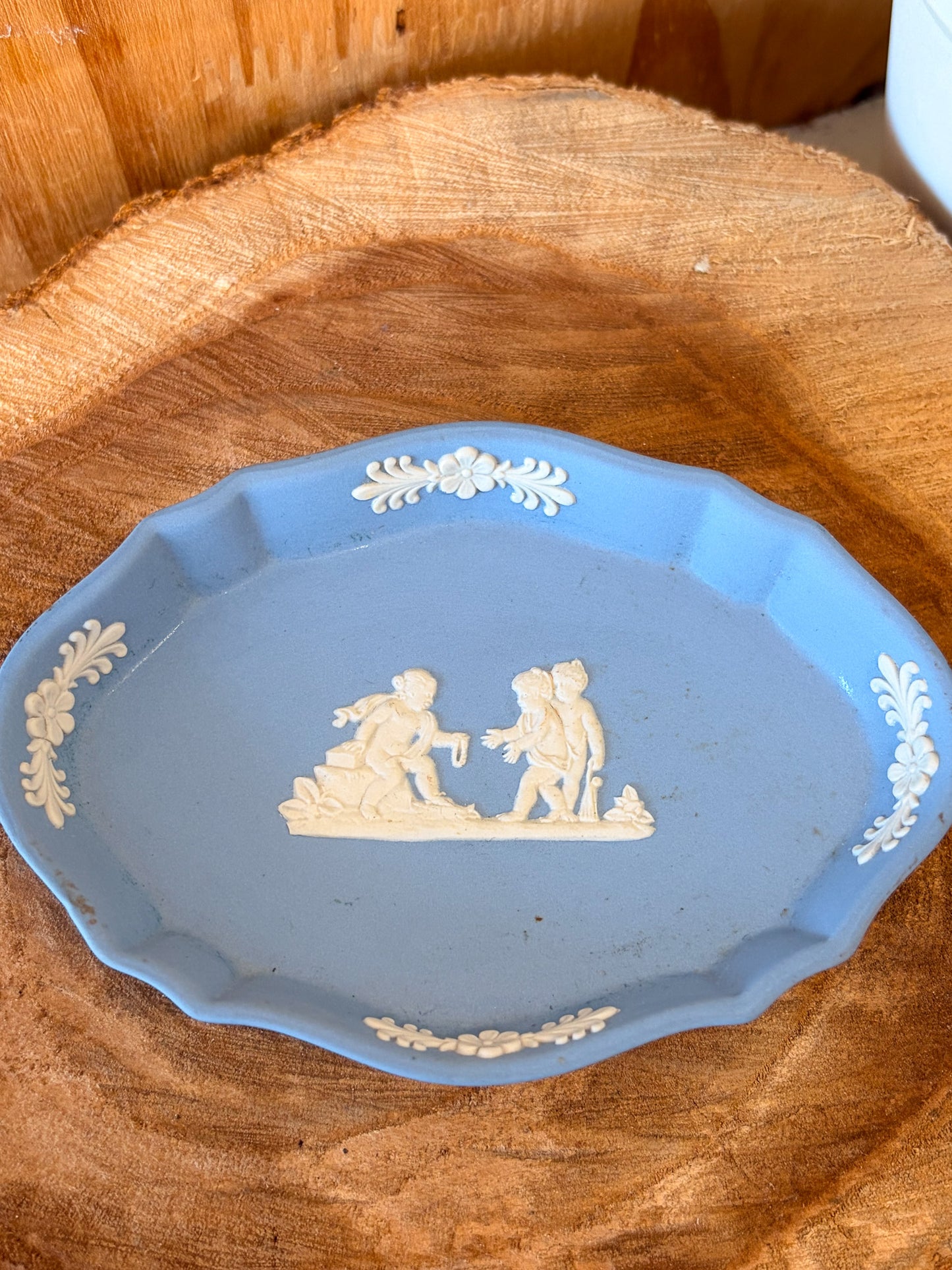 Little Blue Wedgewood Dish