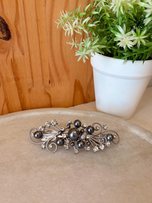 Beaded Hair Barrette