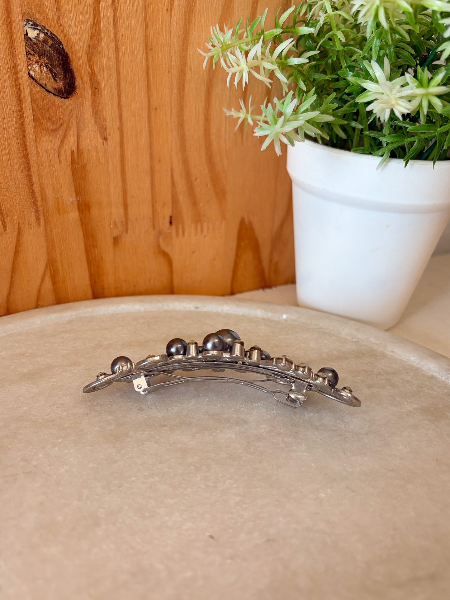 Beaded Hair Barrette