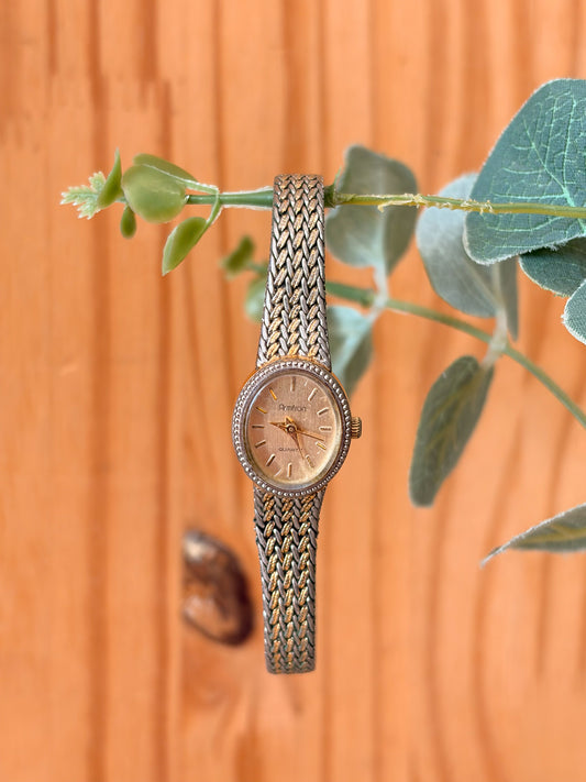Vtg Armitron Two Tone Watch (Untested, As Is)