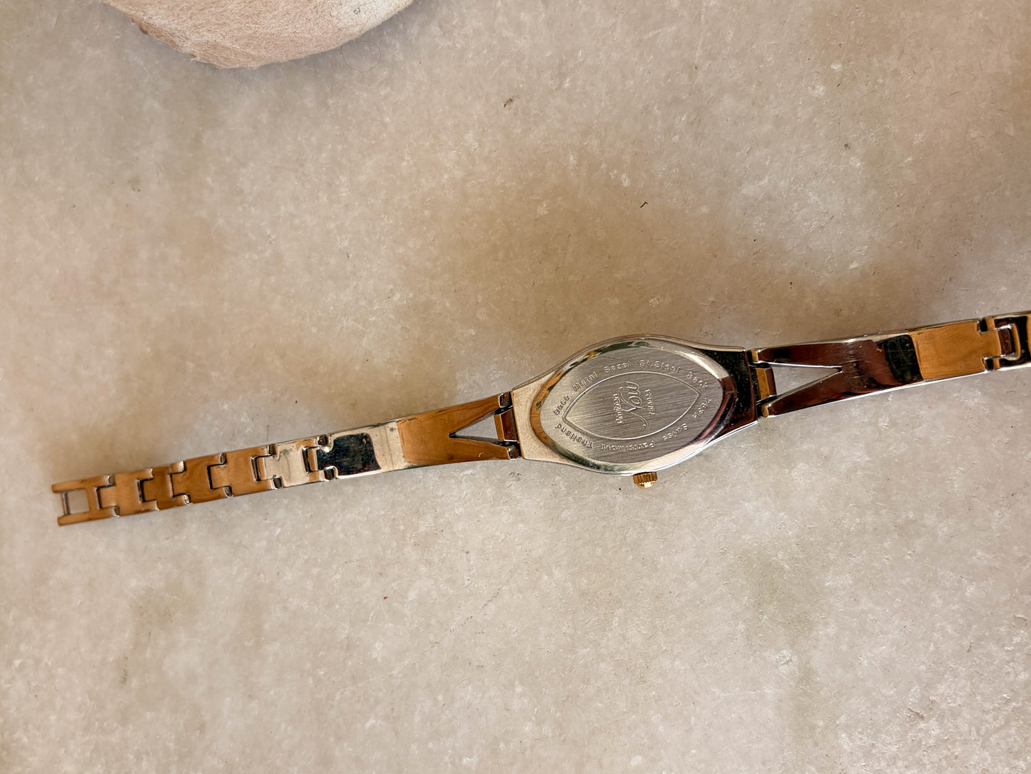 Vtg Two Tone Armitron Diamond Now Watch (Untested, As Is)