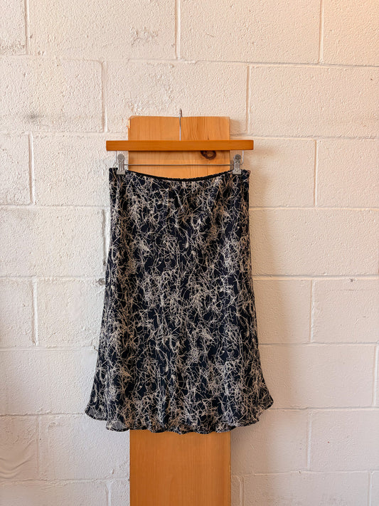 Abstract Patterned Skirt : XL