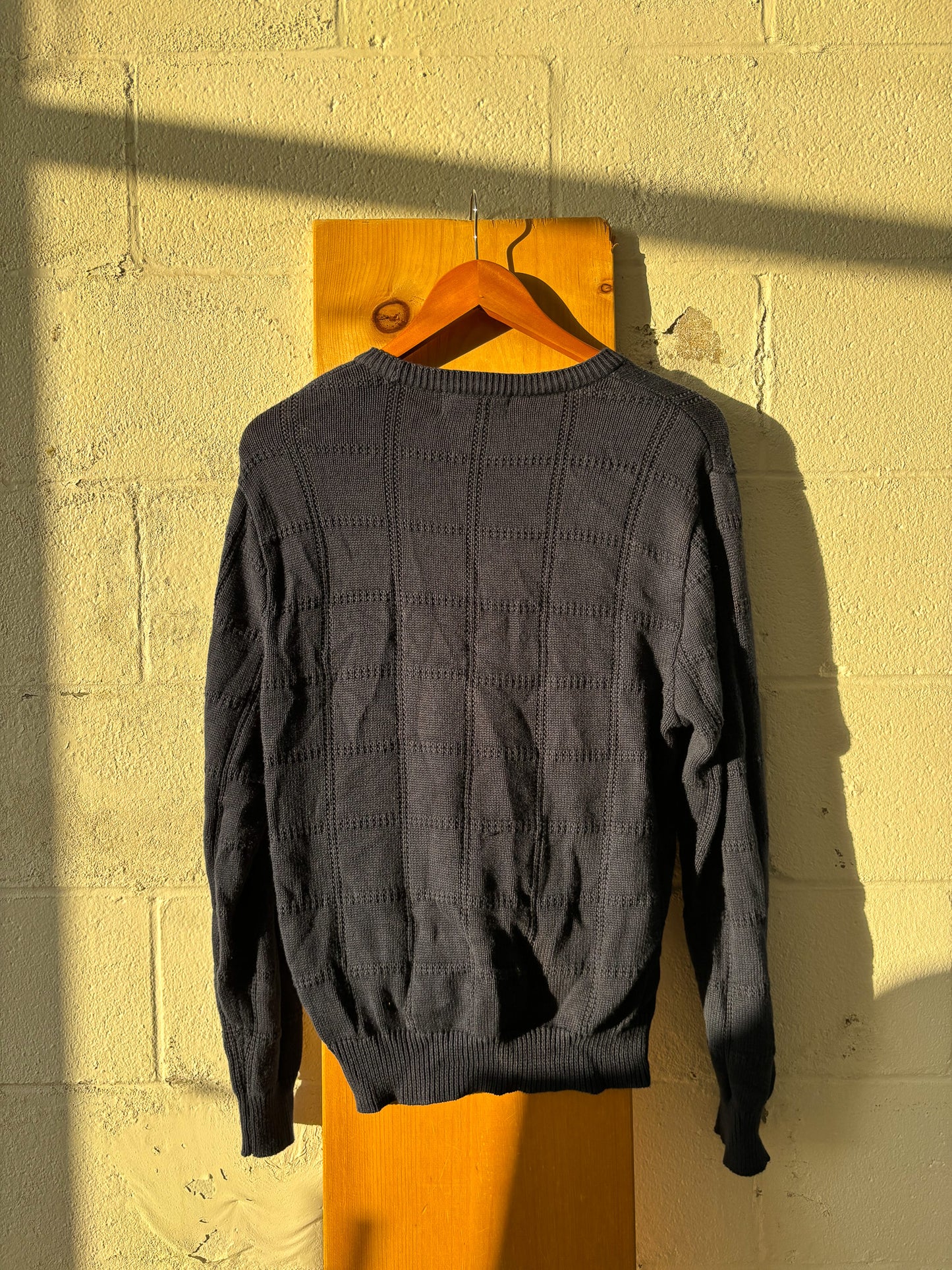 Navy Cardigan Sweater : M