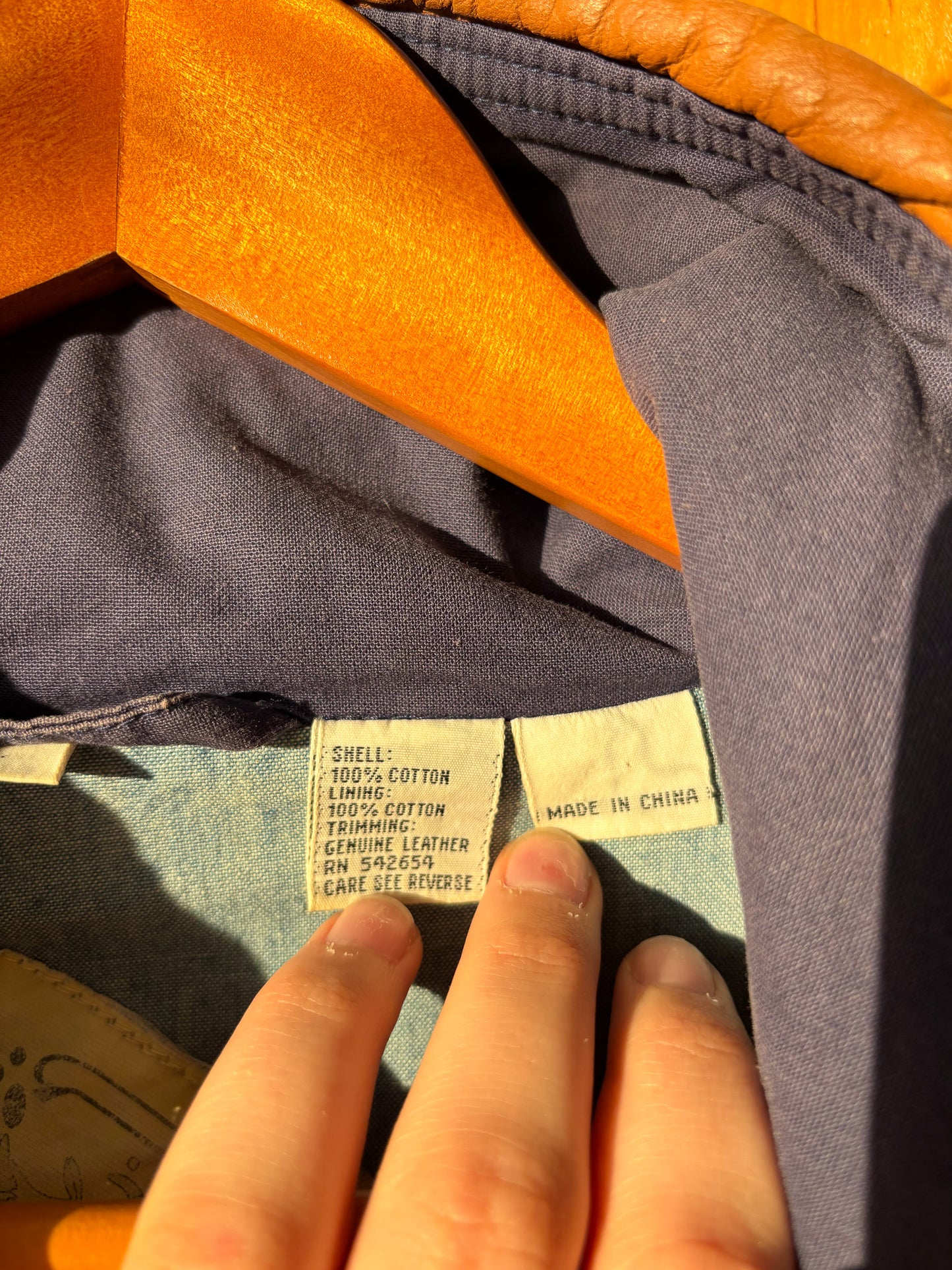 Vtg Brown Coat : L/XL