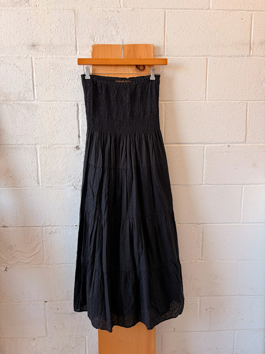 Strapless Black Dress : L