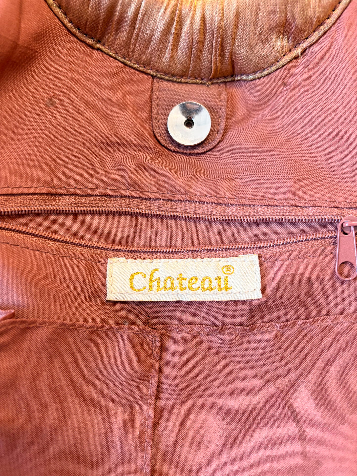 Chateau Beaded Floral Patchwork Bag