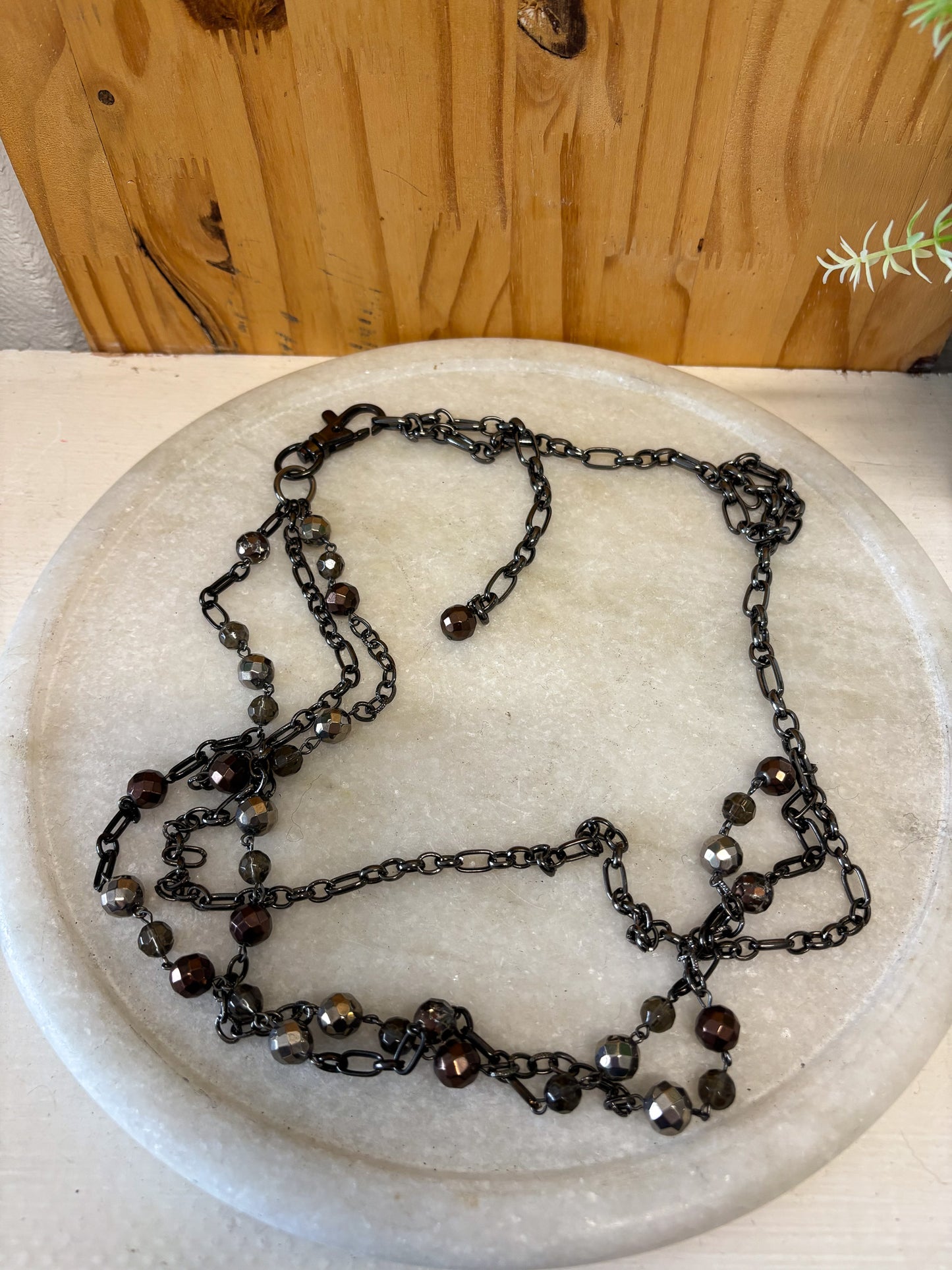 Beaded Chain Belt