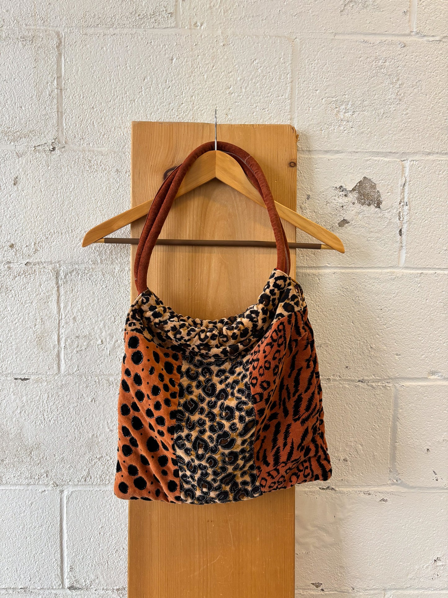 Animal Print Soft Tote Bag