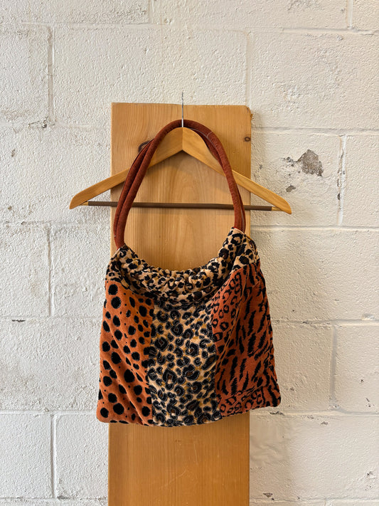 Animal Print Soft Tote Bag