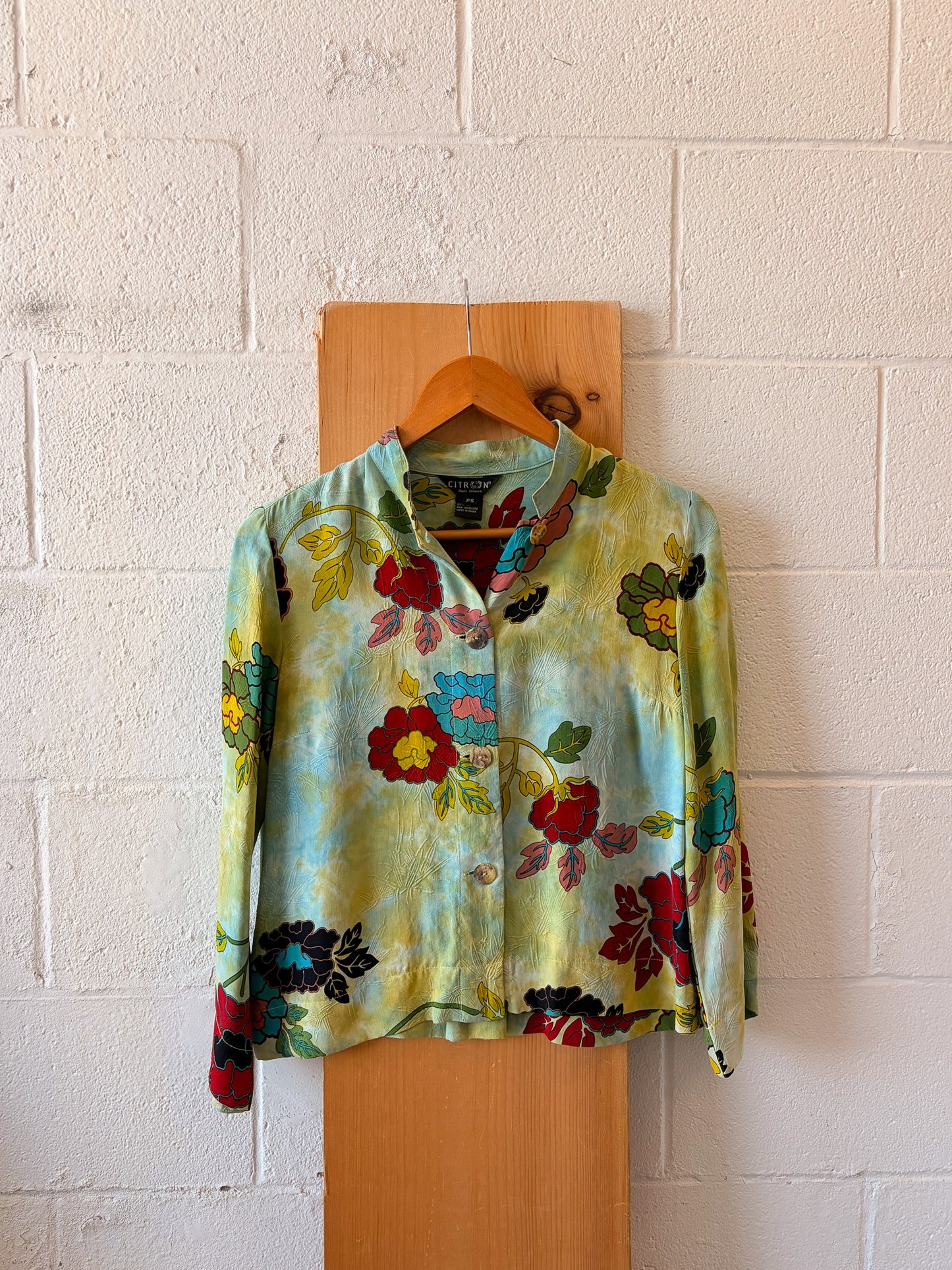 Floral Silk Button Up : PS
