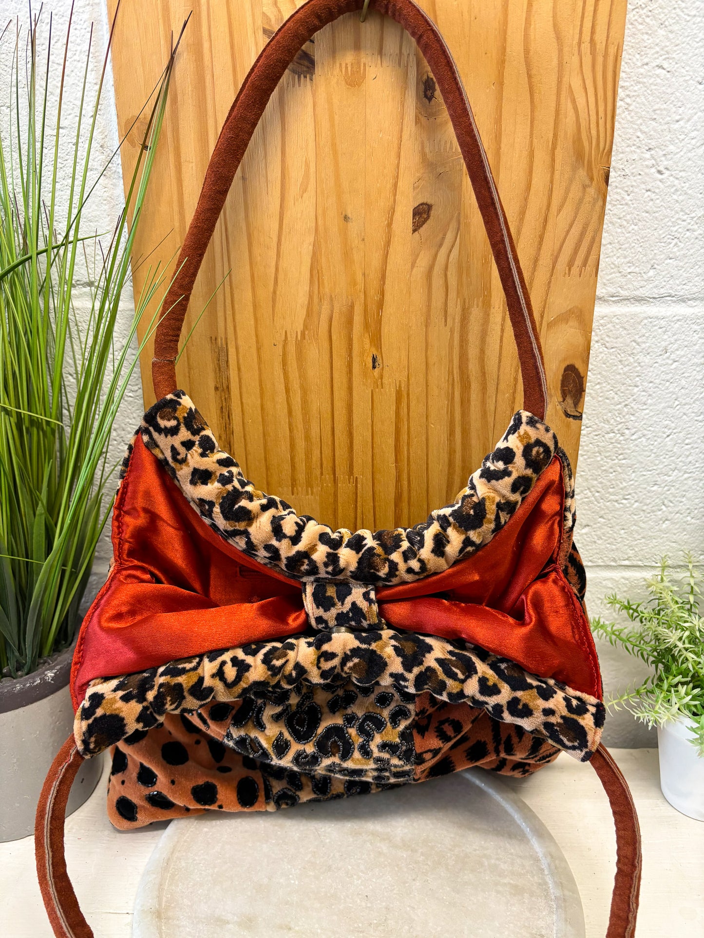 Animal Print Soft Tote Bag