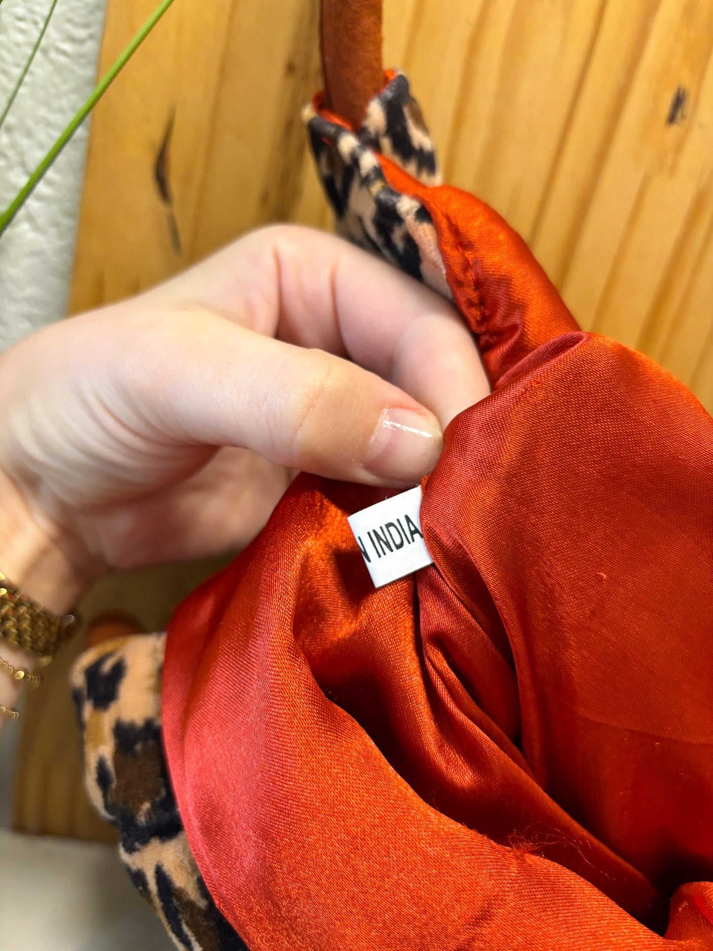 Animal Print Soft Tote Bag