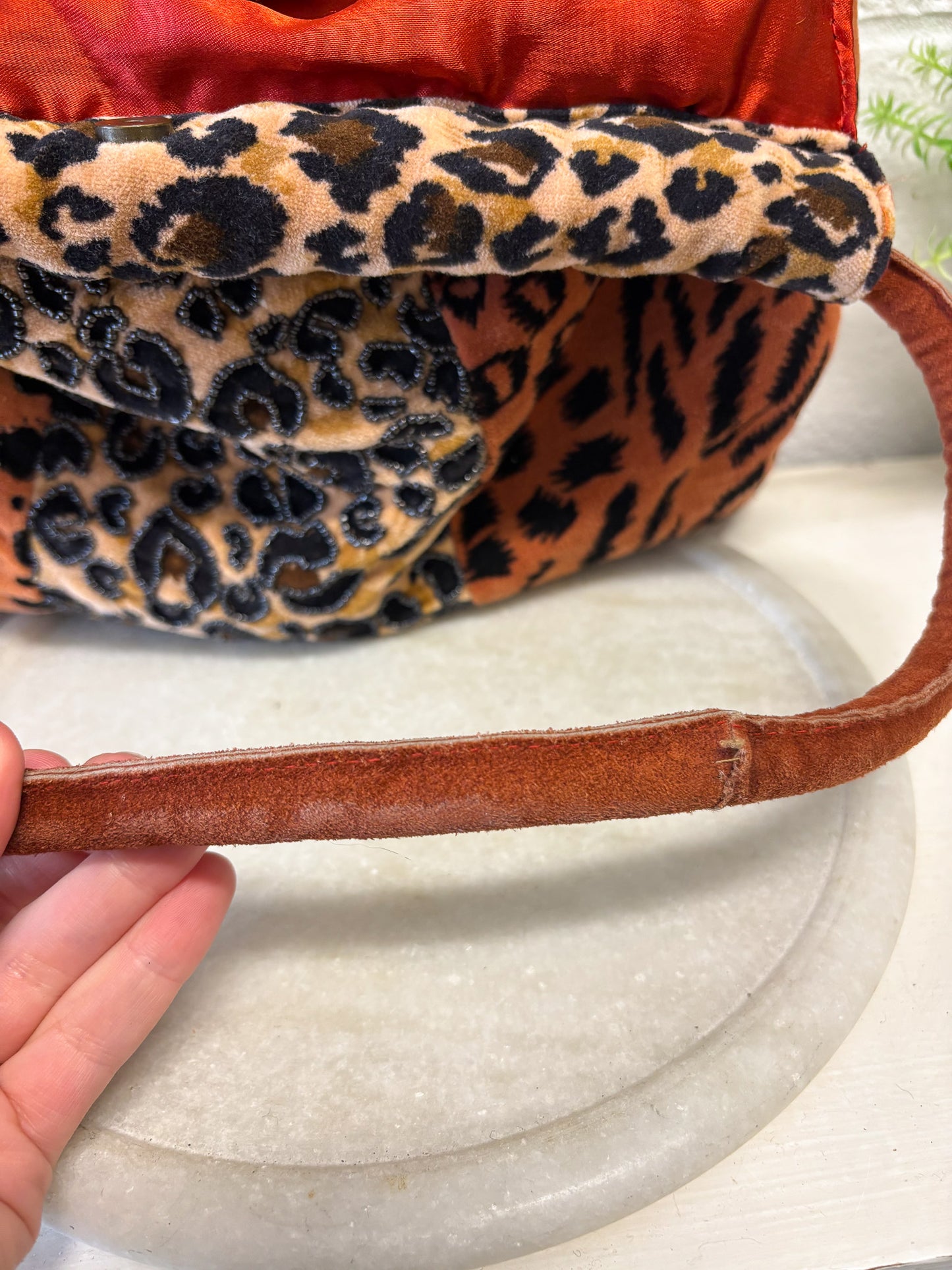 Animal Print Soft Tote Bag