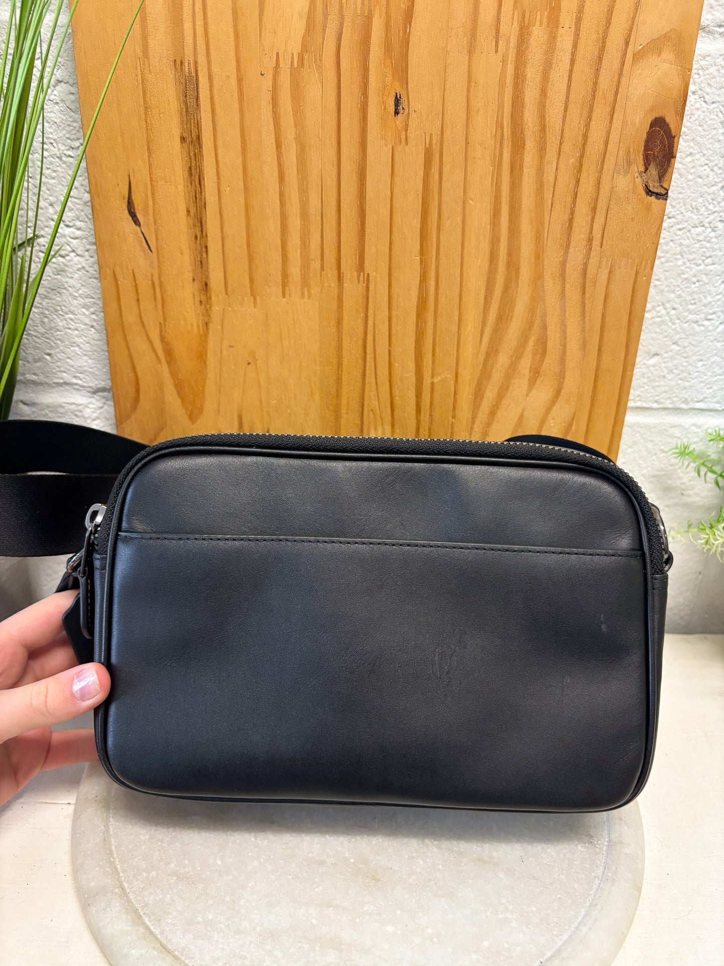 Black Coach Crossbody Bag