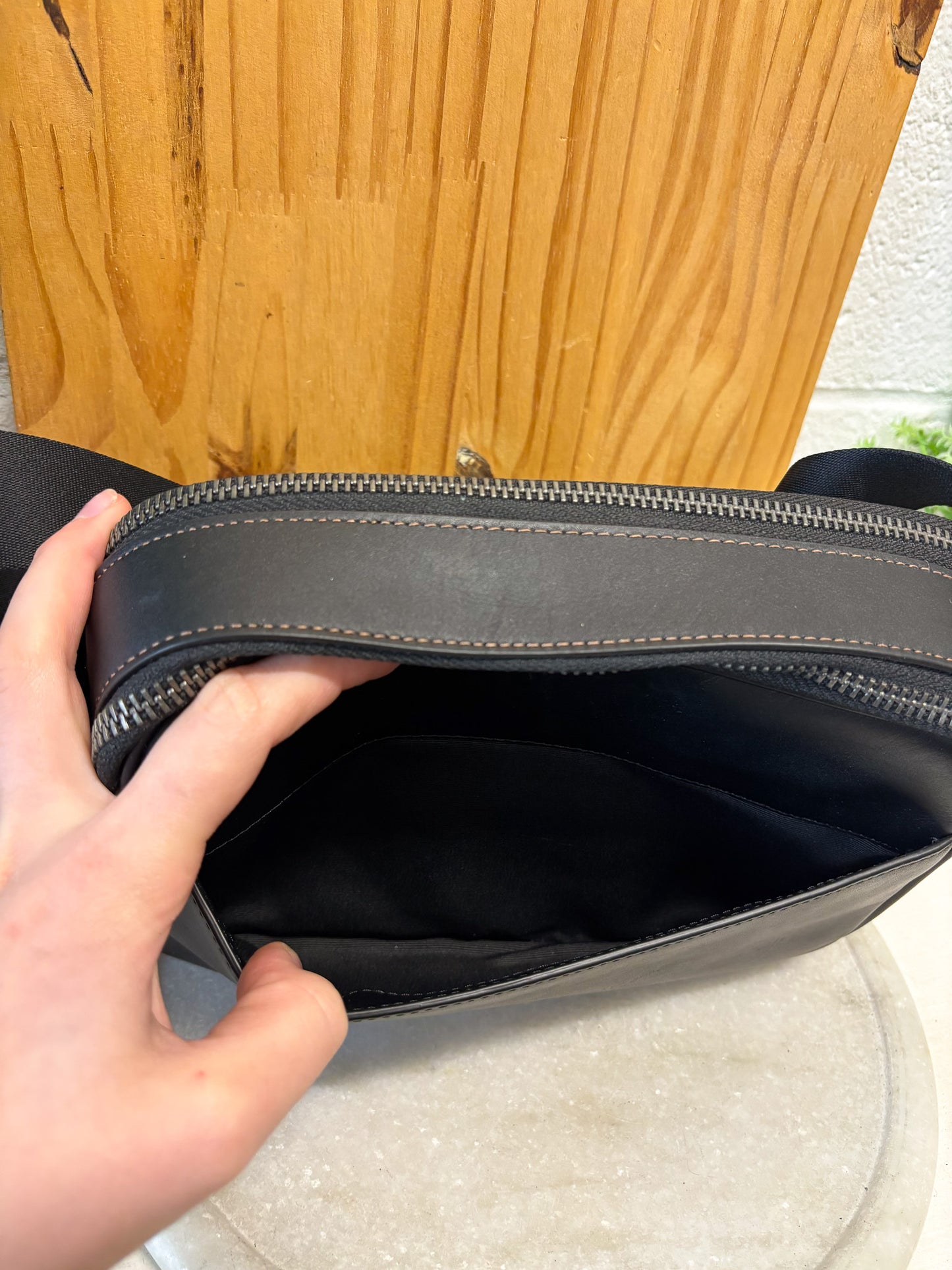 Black Coach Crossbody Bag