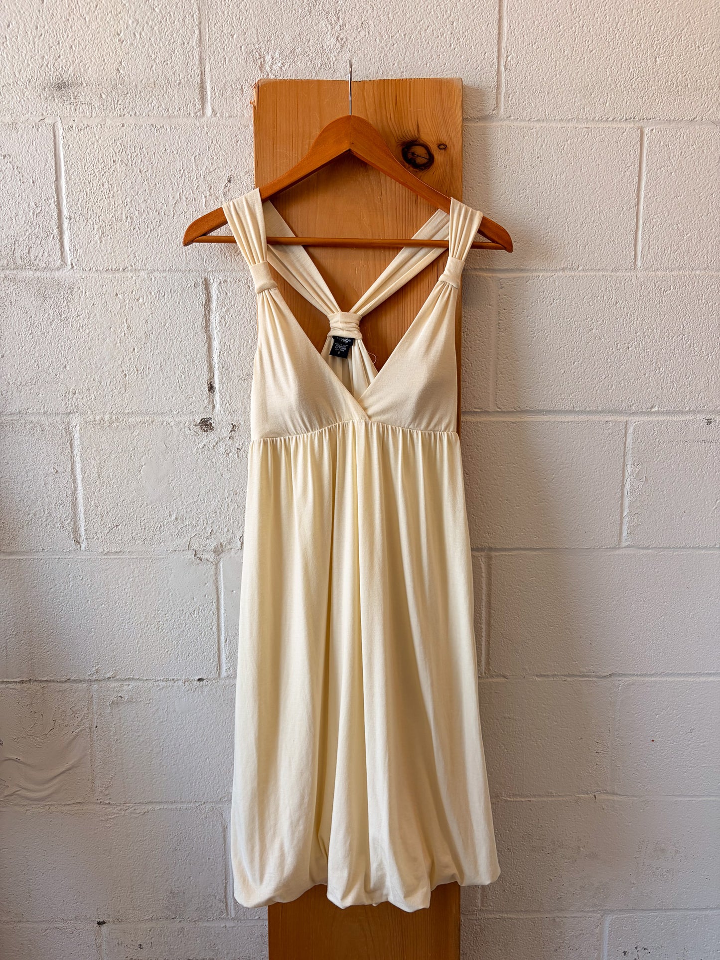 Ivory Bubble Dress : S