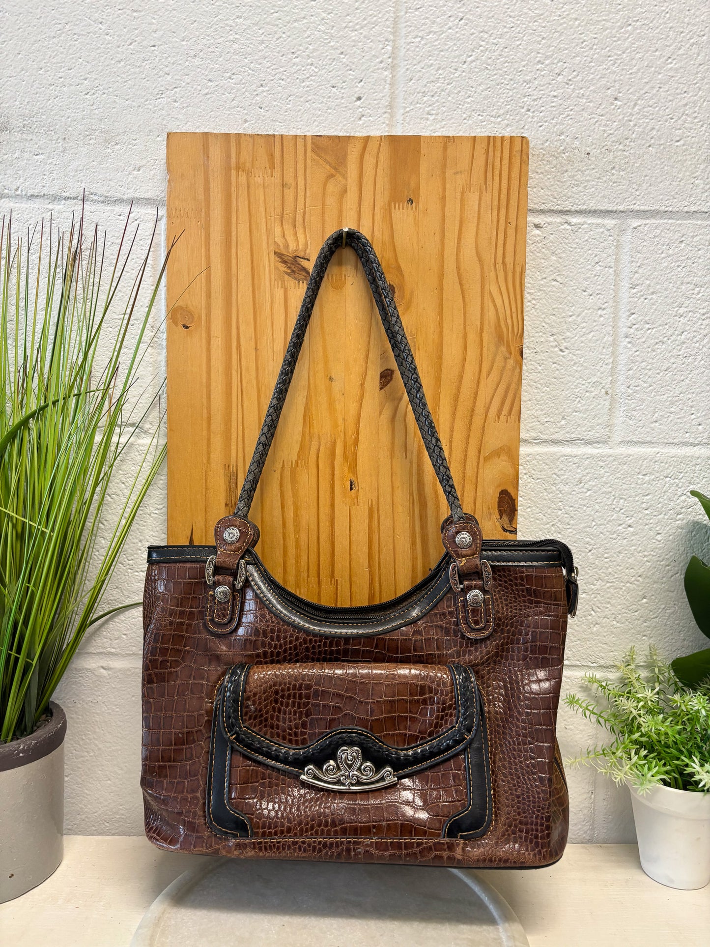Brown & Black Purse