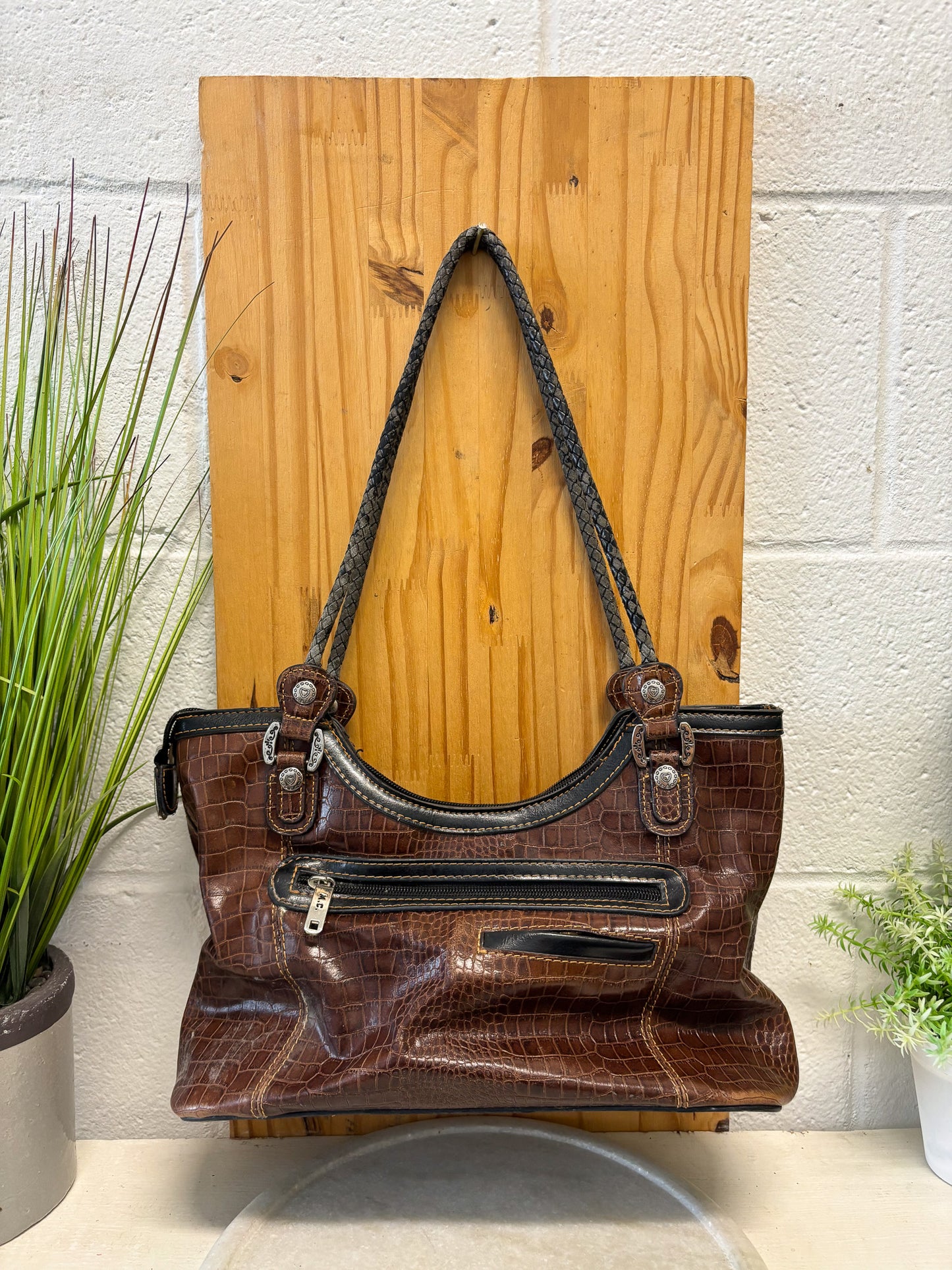 Brown & Black Purse