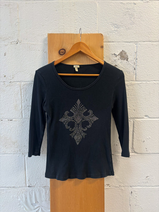 Y2K Quarter Length Top : M