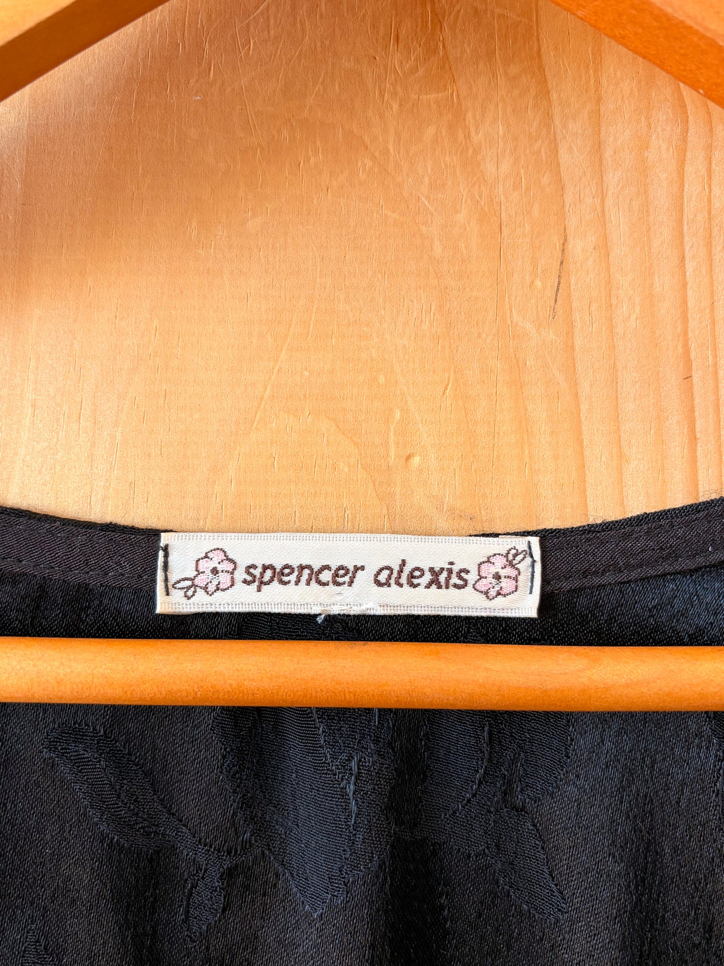 Spencer Alexis Velvet Burnout Kimono : L