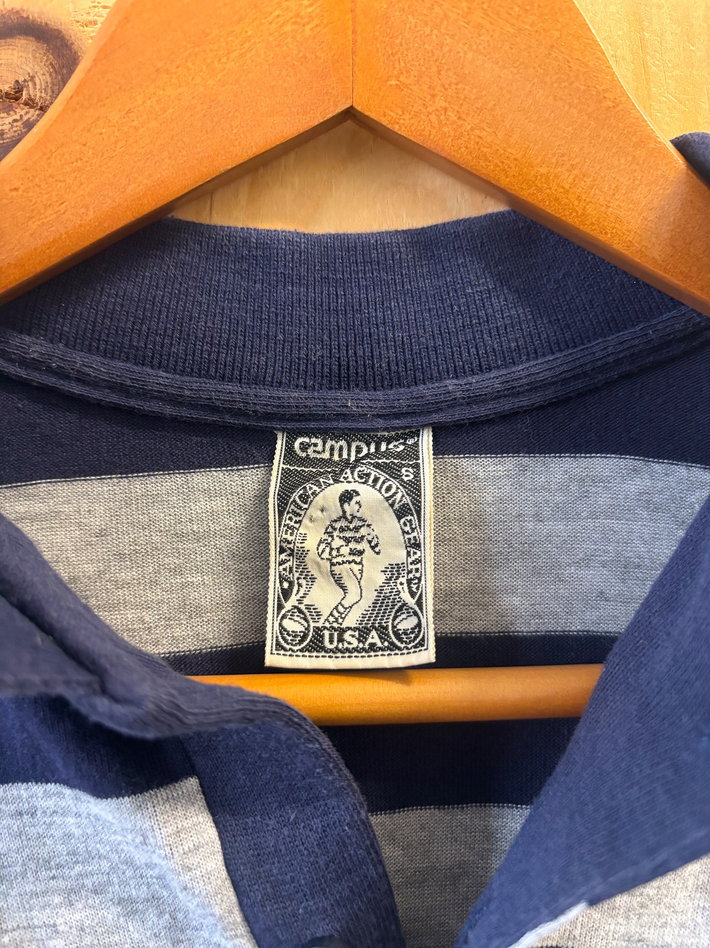 Vtg Striped Rugby : S