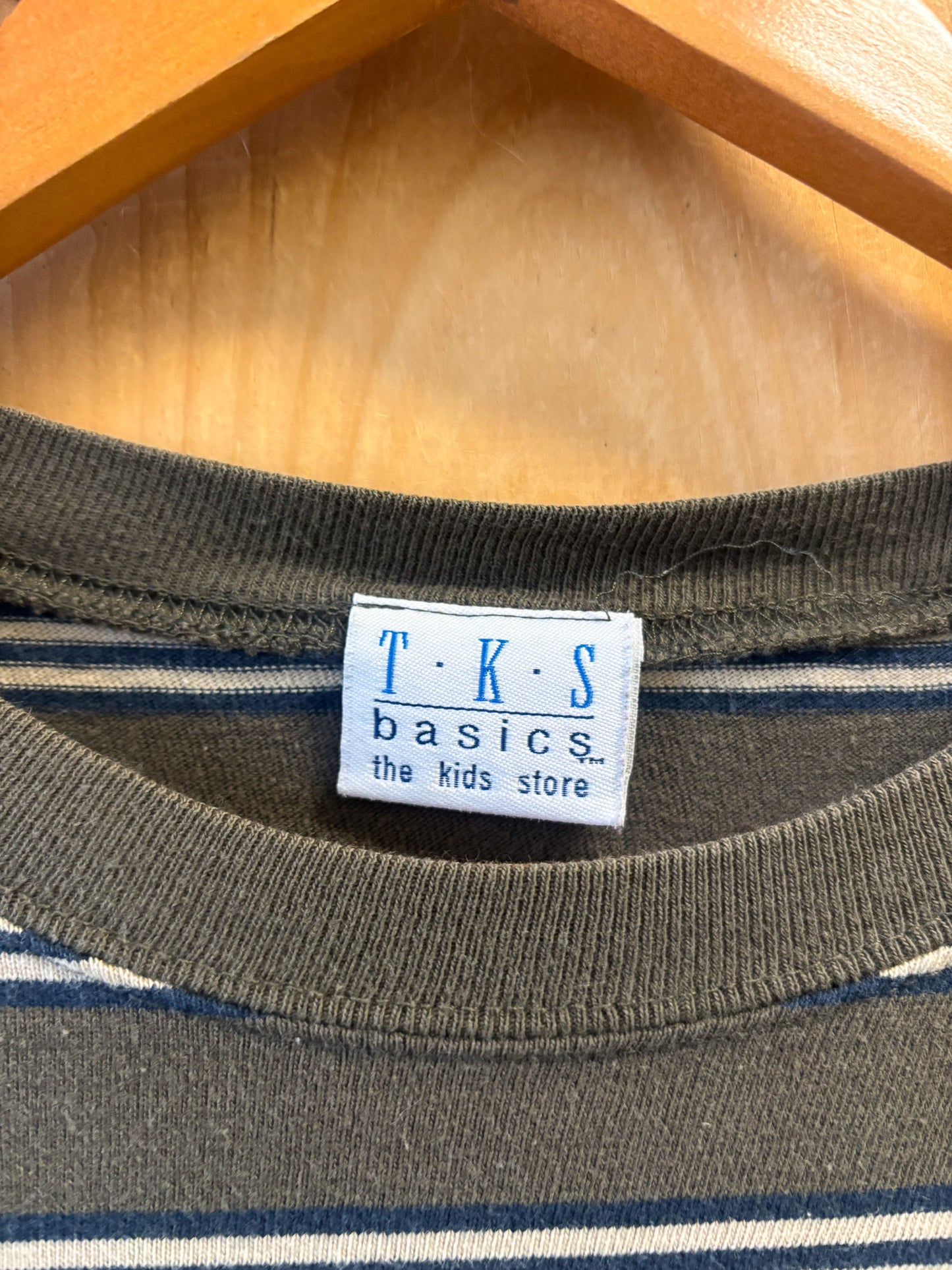 Vtg Striped Long Sleeve : Youth XL