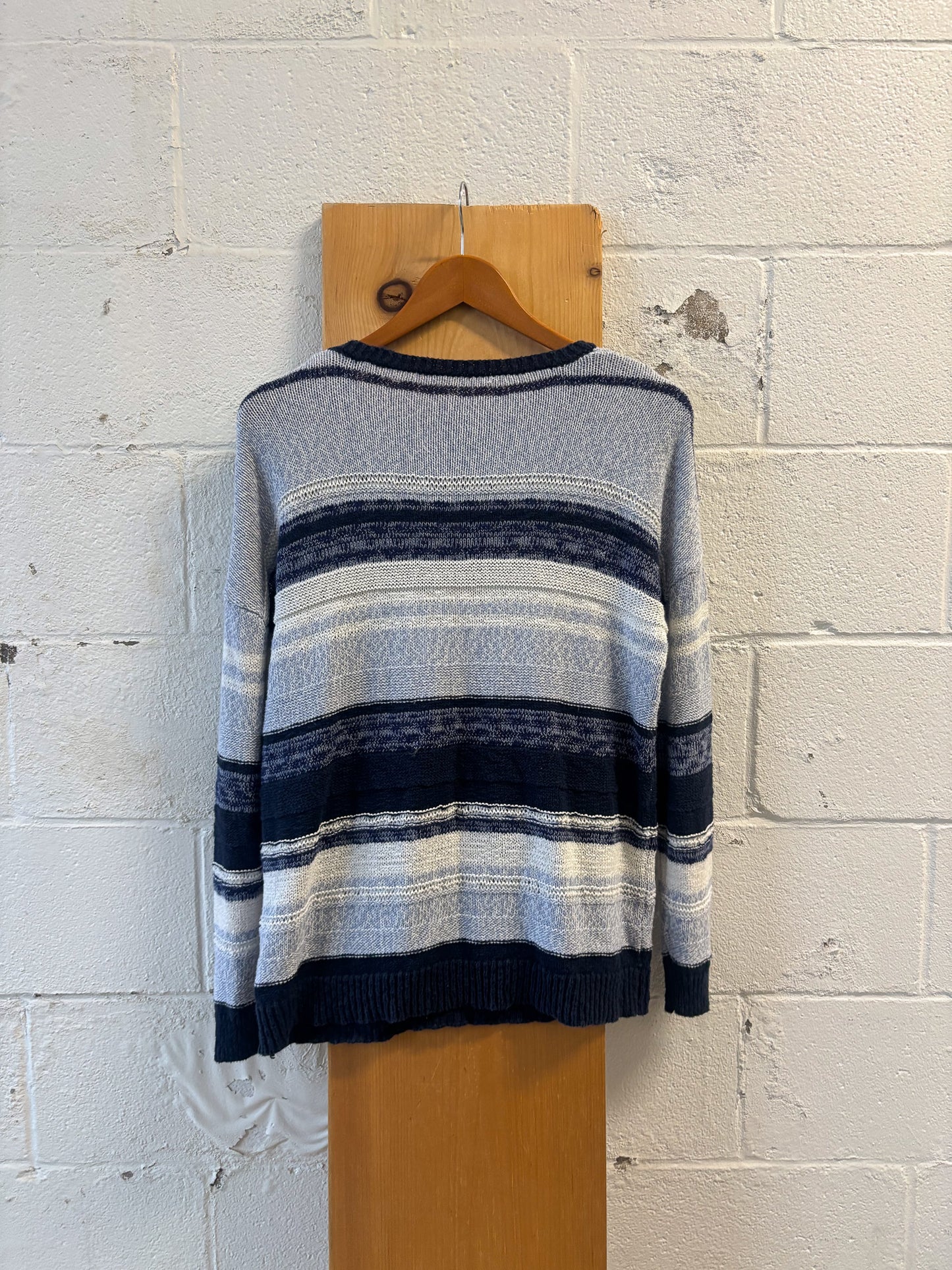 Striped Blue Sweater : L/XL
