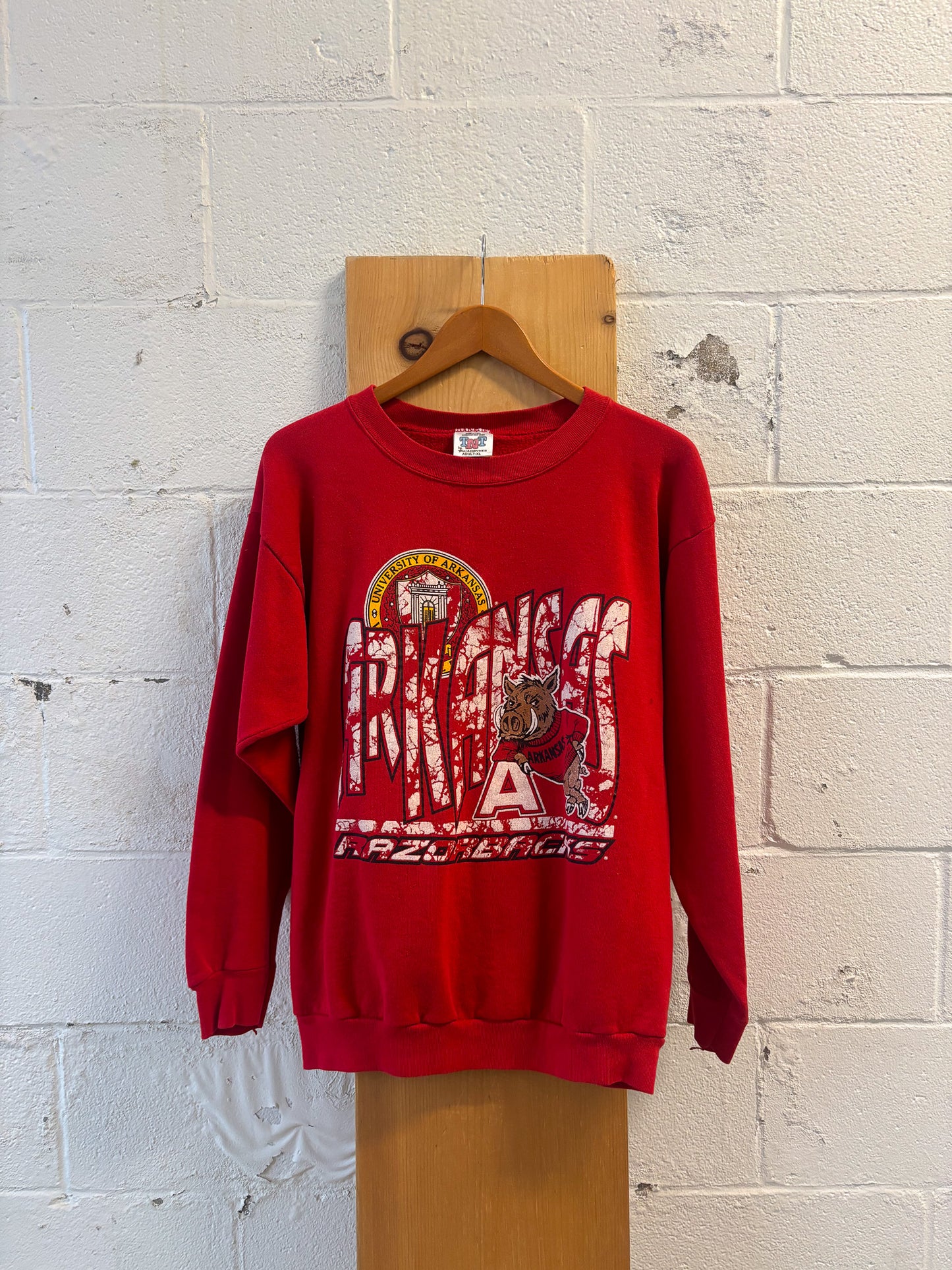 Vtg Arkansas Crewneck : L/XL