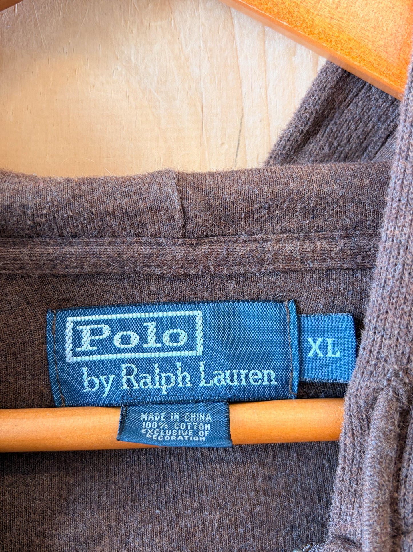 Polo Ralph Lauren Zip Up Hoodie : XL
