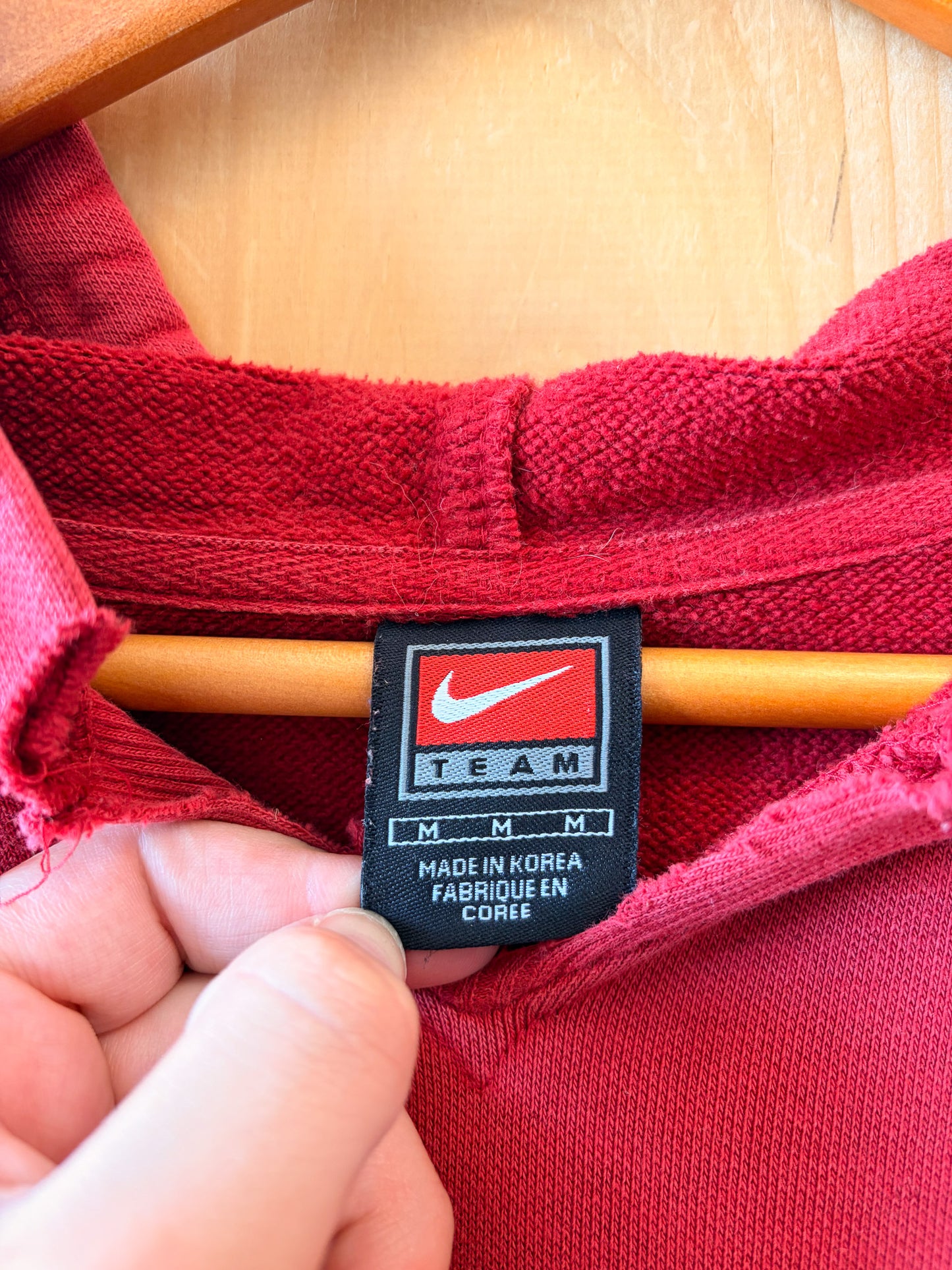 Vtg Nike Arkansas Hoodie : L