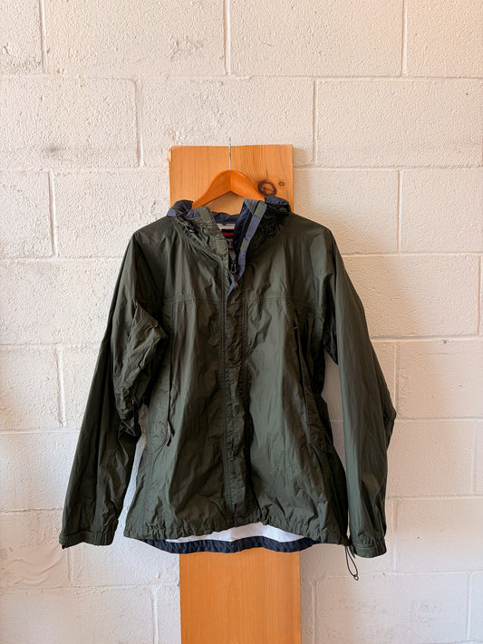 Marmot Dark Green Rain Jacket : L