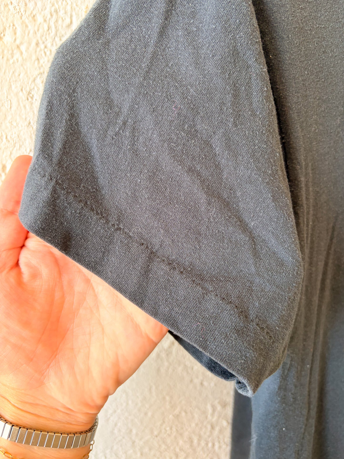 Single Stitch Fishing Tee : M