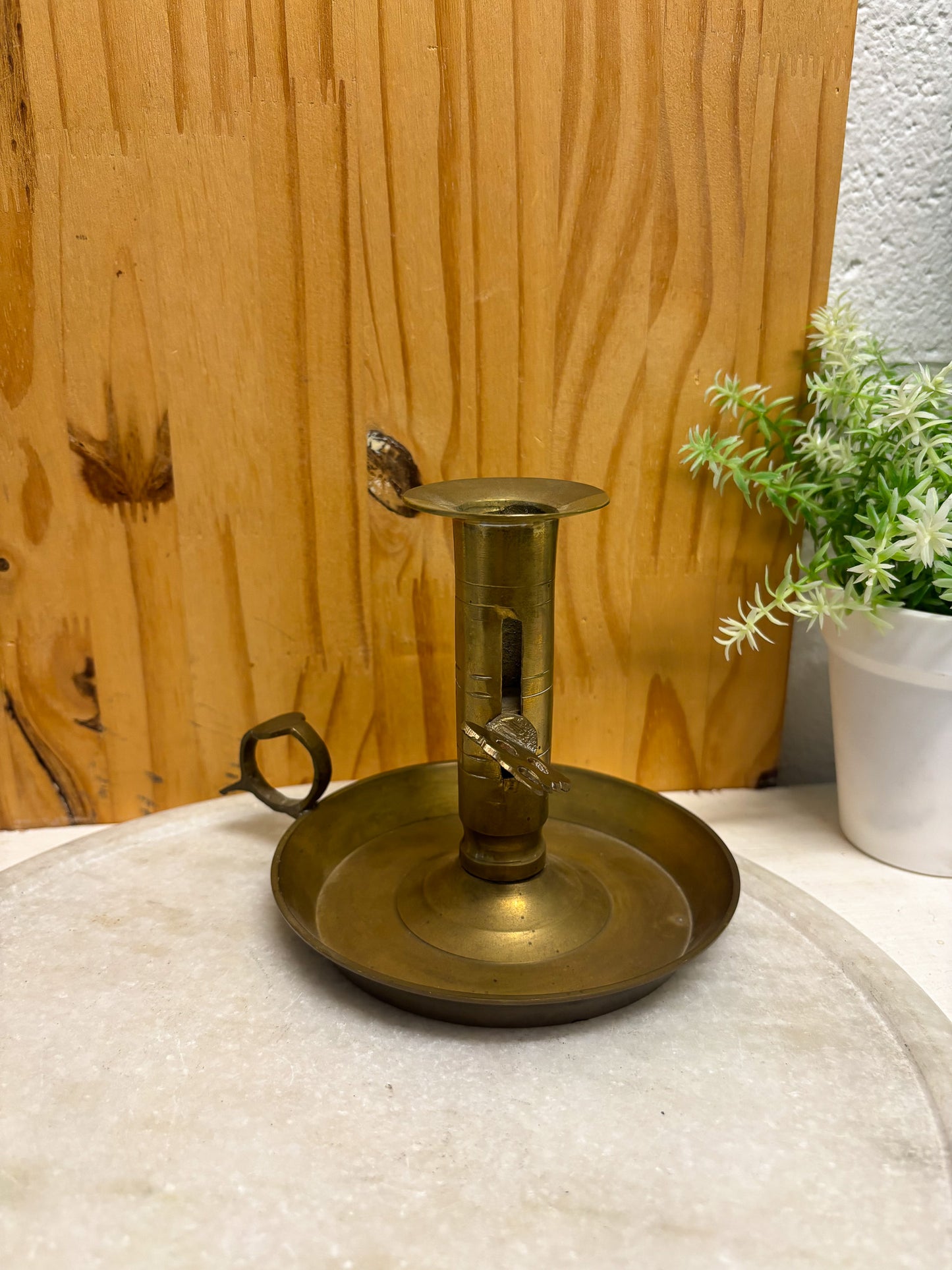 Brass Candlestick Holder