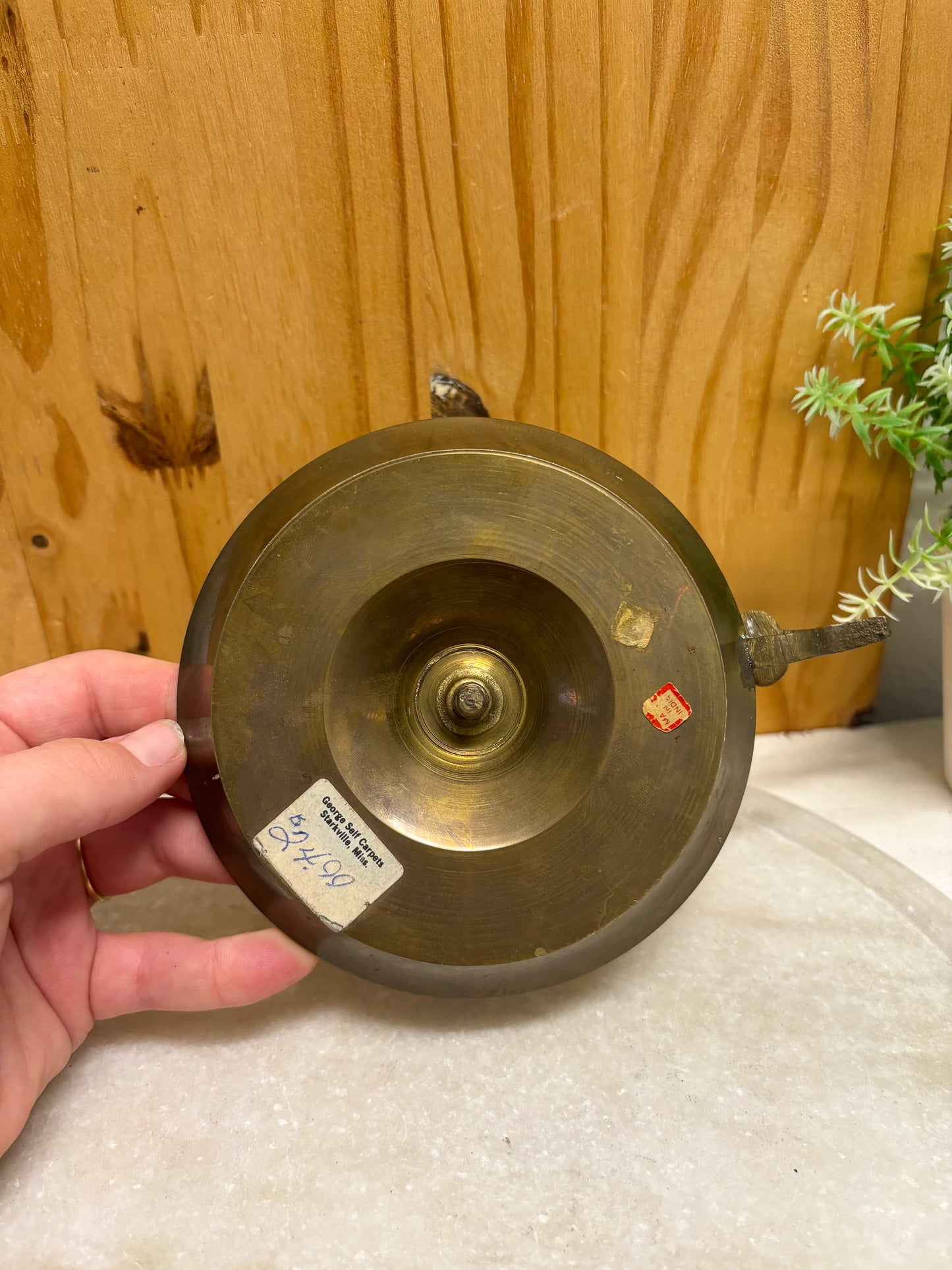 Brass Candlestick Holder