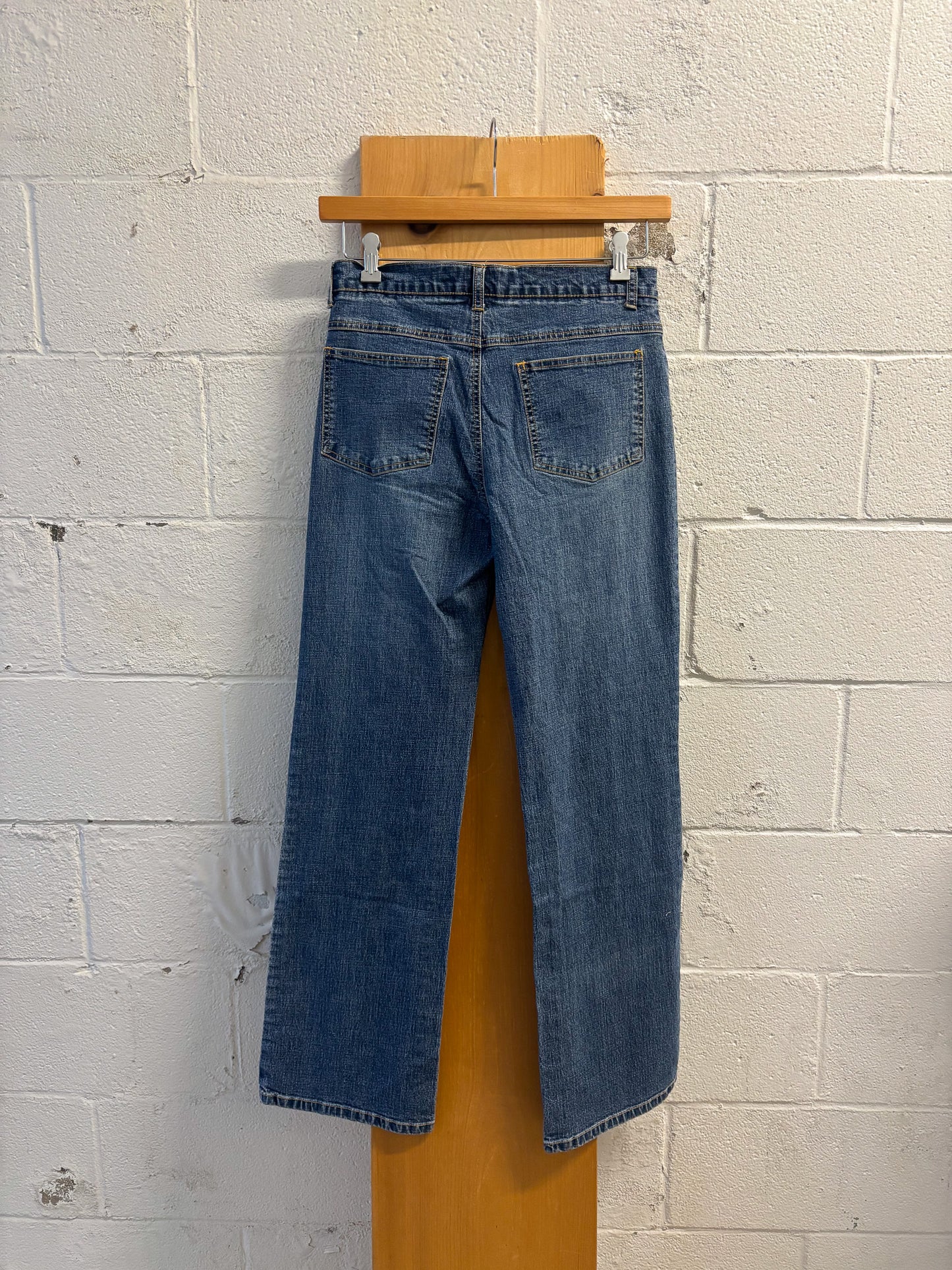 Floral Embroidered Jeans : 8