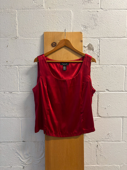 Red Satin Tank : 18