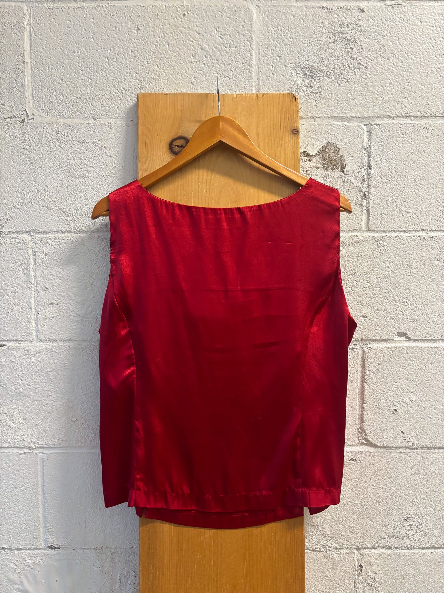 Red Satin Tank : 18