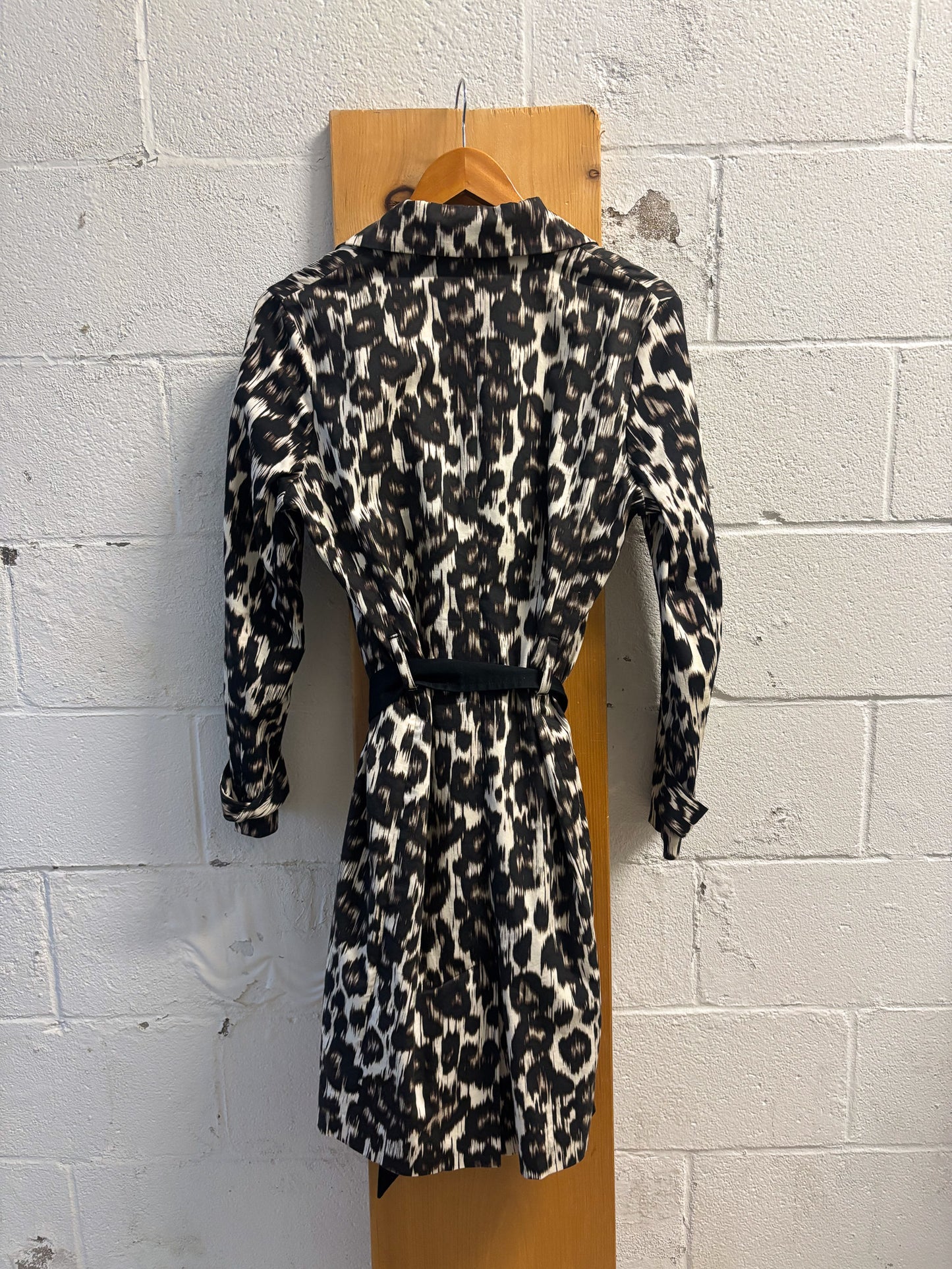 Leopard Trench Coat : S