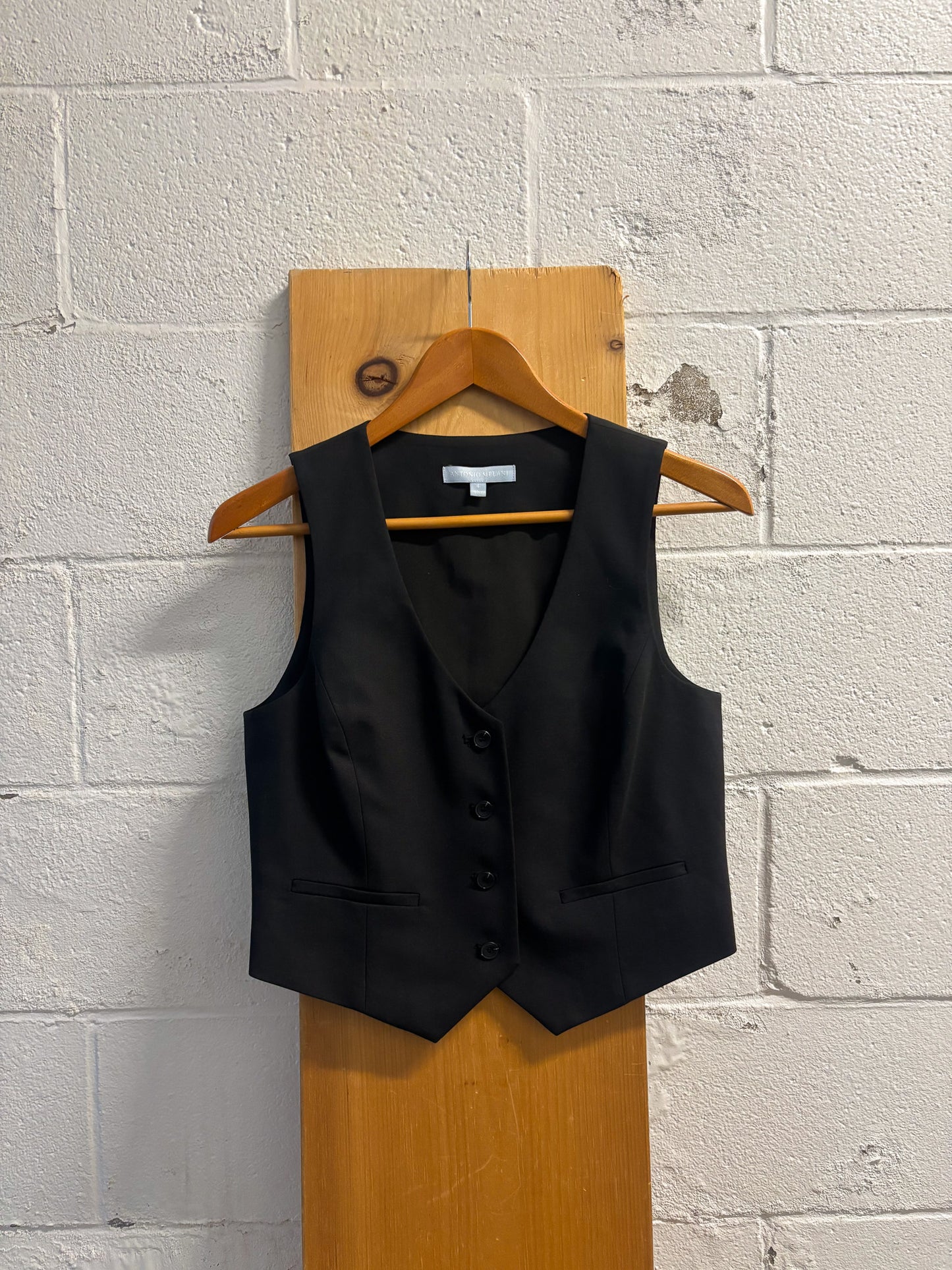 Classic Black Vest : S/M